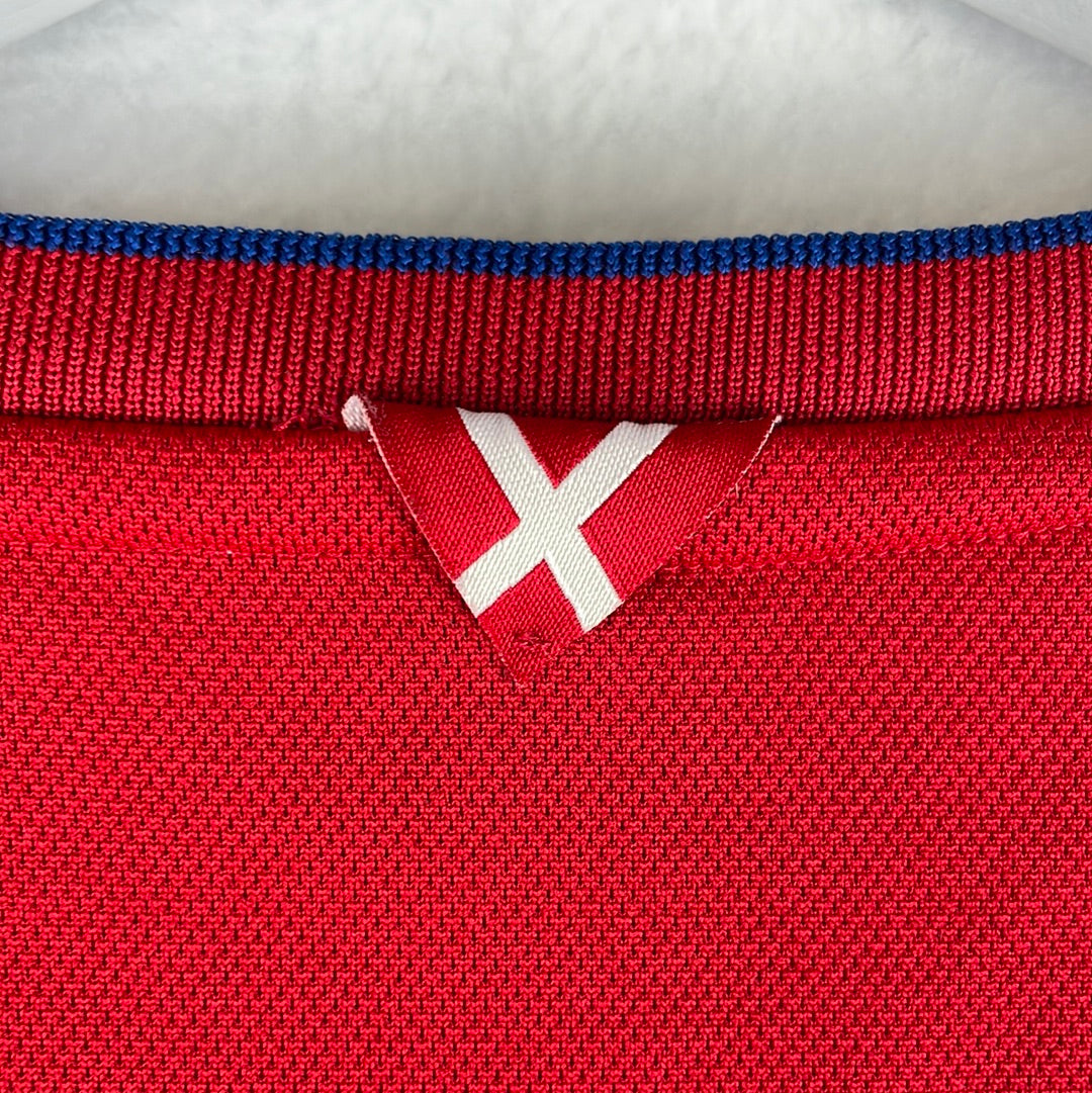 Denmark 2018 Player Issue Home Shirt - Large - Excellent Condition