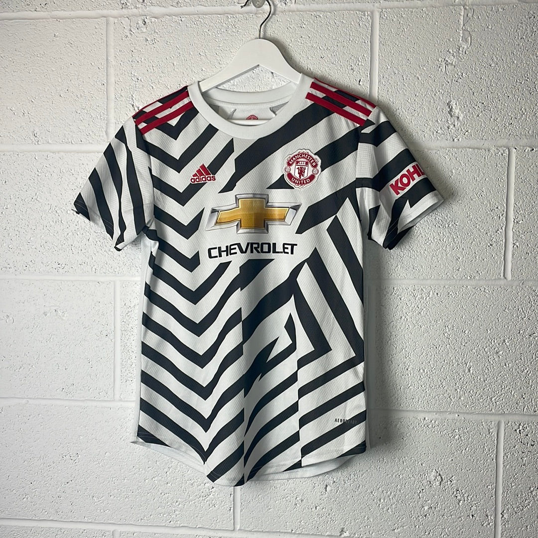 Manchester United 2020/2021 Third Shirt - Age 12-14 - RASHFORD 10 - Excellent