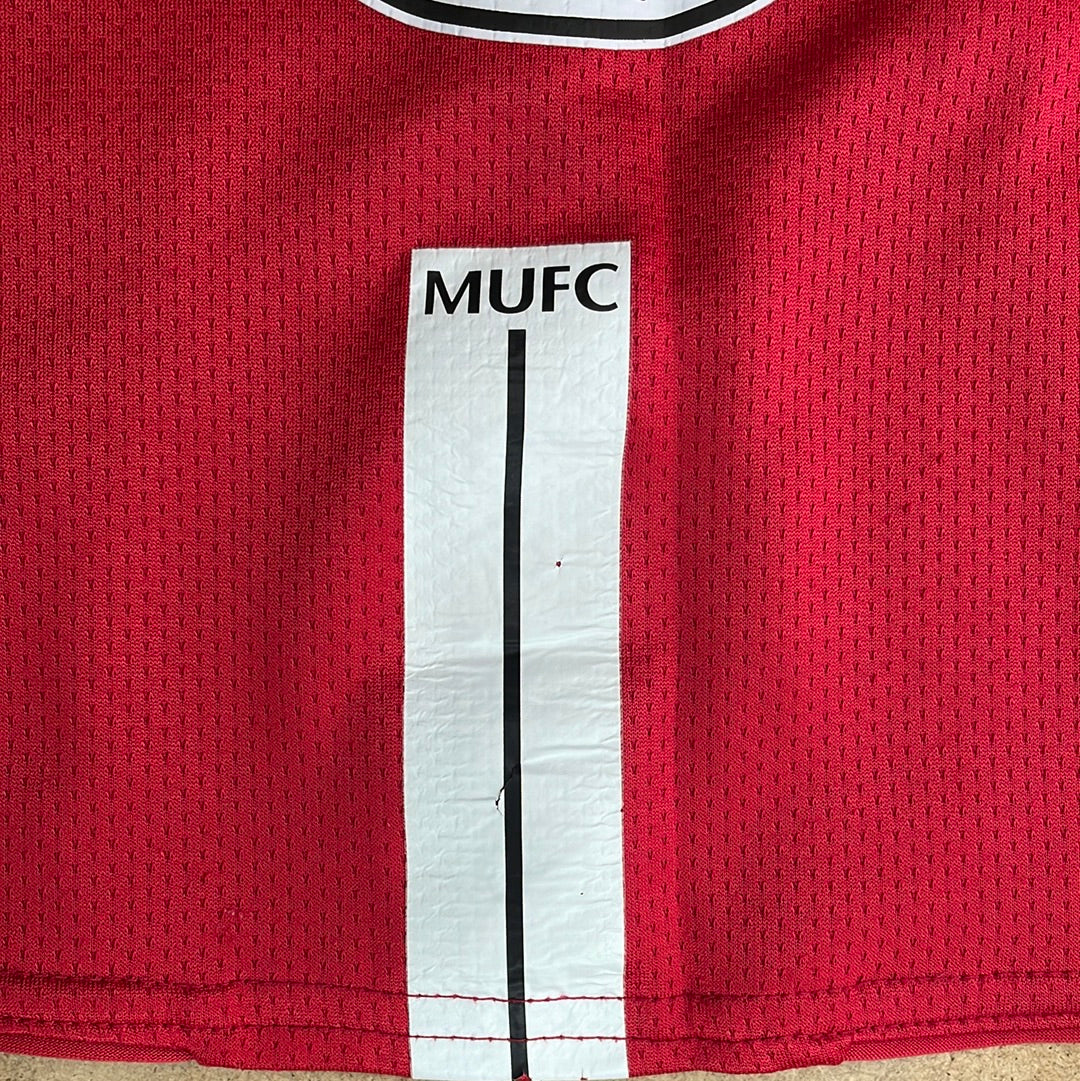Manchester United 2007/2008 Home Shirt - Youth Large- Long Sleeve - ANDERSON 8 - Nike 2377946-666