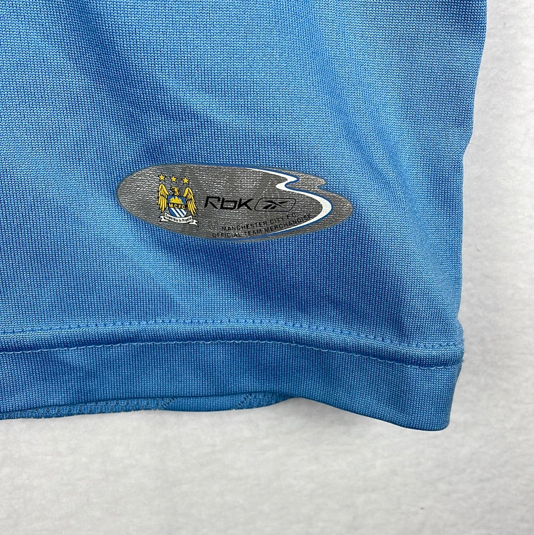 Manchester City 2006/2007 Home Shirt - Extra Large Adult - Excellent Condition - Vintage Reebok