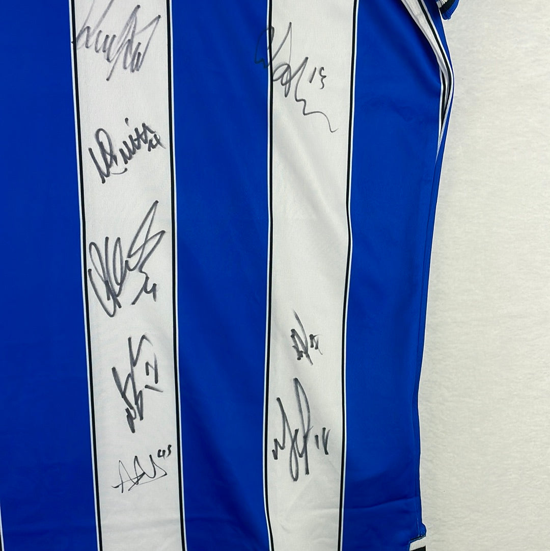 Sheffield Wednesday 22/23 Squad Signed Shirt - Large Adult - New With Tags