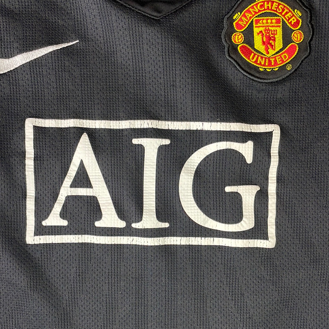 Manchester United 2007/2008 Away Shirt - Youth Medium - Good Condition