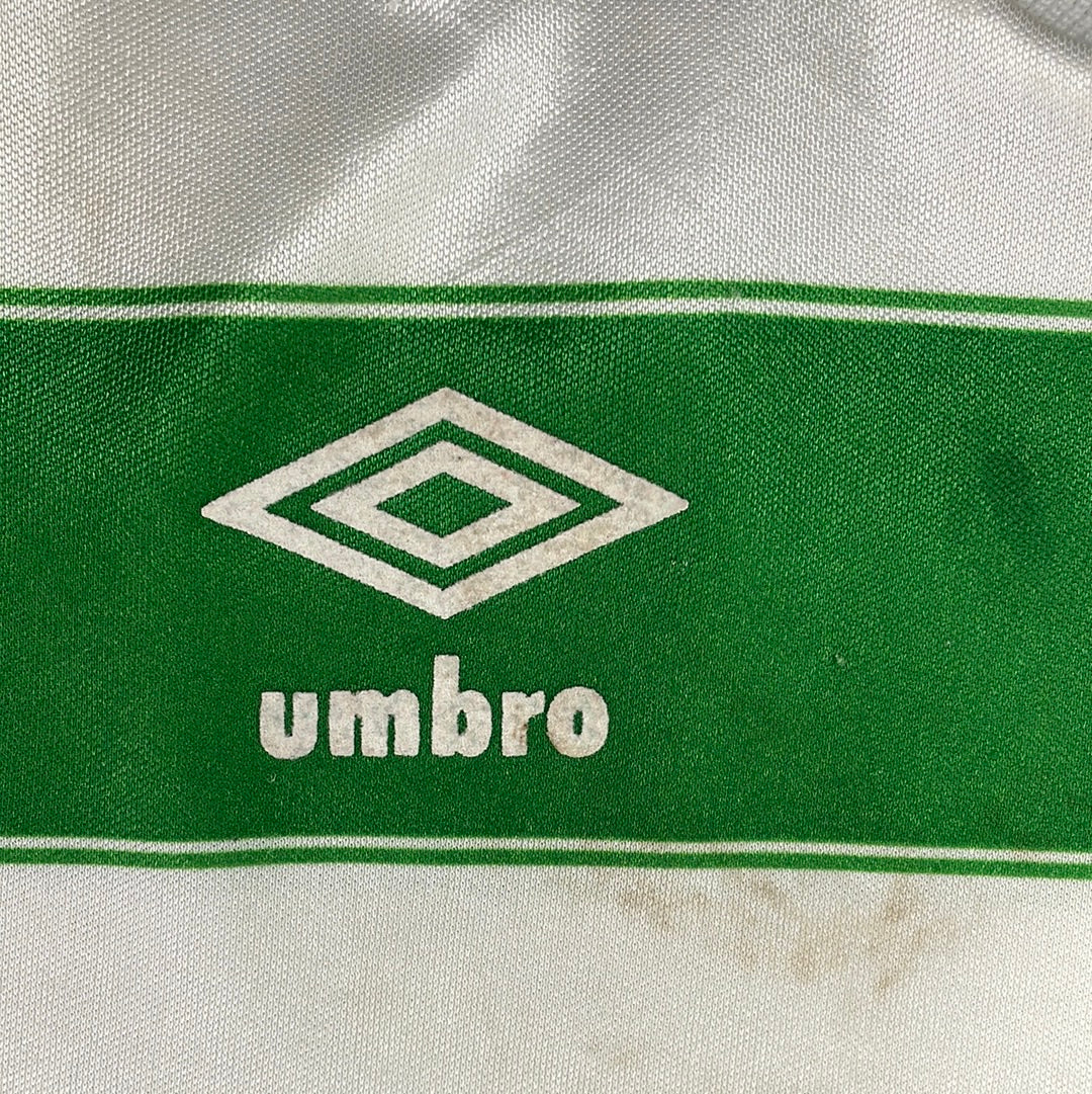 Celtic 1986/1987 Home Shirt - Medium Adult - Vintage 1980s Celtic Shirt - Good Condition