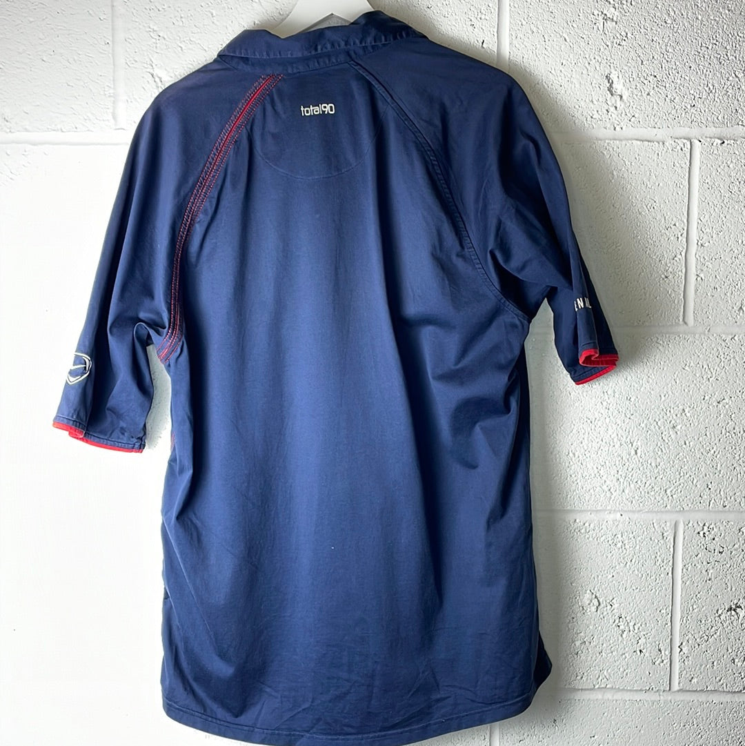 Vintage Arsenal T90 Polo Shirt Back