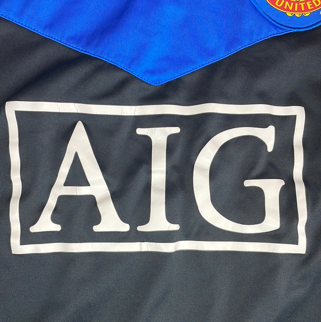 Manchester United 2009/2010 Away Shirt - Medium - Excellent Condition - Long Sleeve - Nike 335094-010