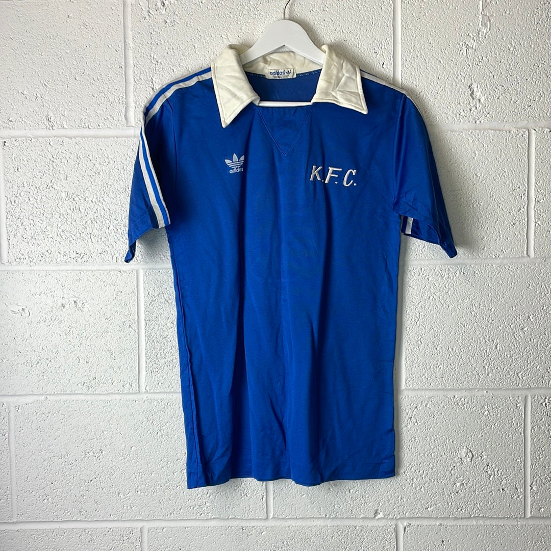 Vintage Adidas Football Shirt - KFC - Size Large - Template From Japan