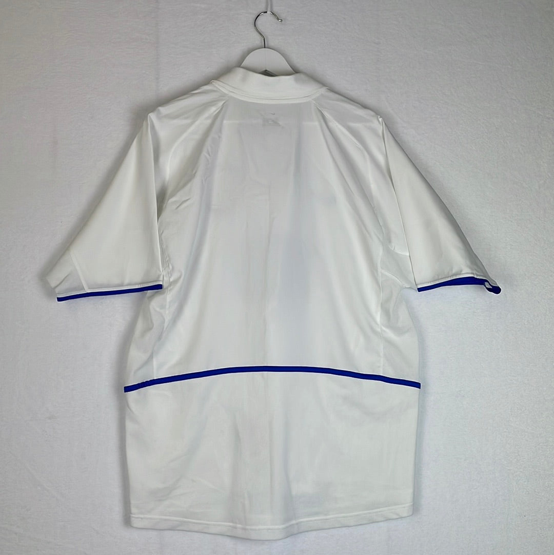 Leeds United 2002/2003 Home Shirt - Large Adult Size - Vintage Nike Shirt