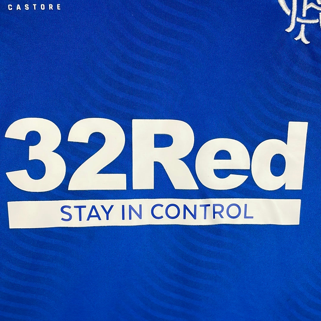 Glasgow Rangers 2020/2021 Home Shirt - 3XL - Excellent Condition