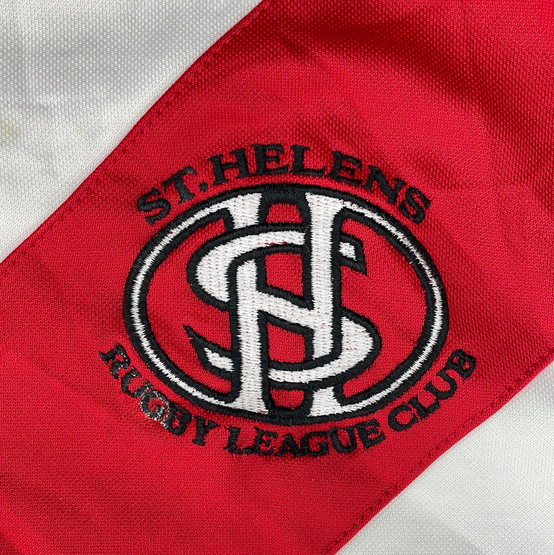 St Helens Rugby Shirt - Medium Adult - Very Good Condition