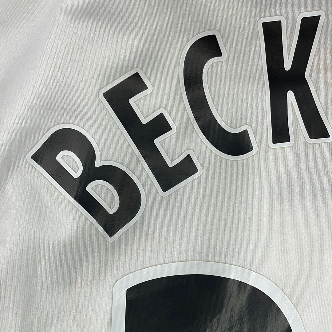 La Galaxy 2007 Home Shirt  - BECKHAM 23 - Small Adult - Authentic - Adidas Code 221745