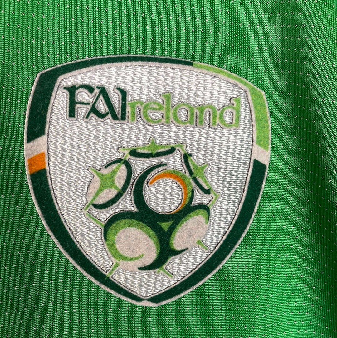 Ireland 2004 Home Shirt - Large Adult - Vintage Umbro Shirt