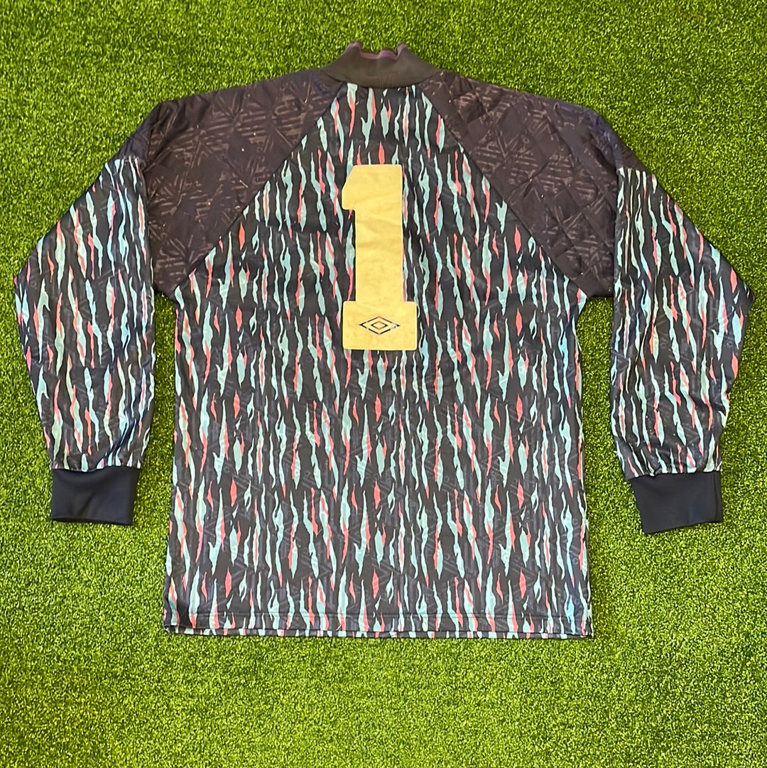 Tottenham Hotspur 1991-1992-1993 Away Goalkeeper Shirt - Medium Adult - 8/10