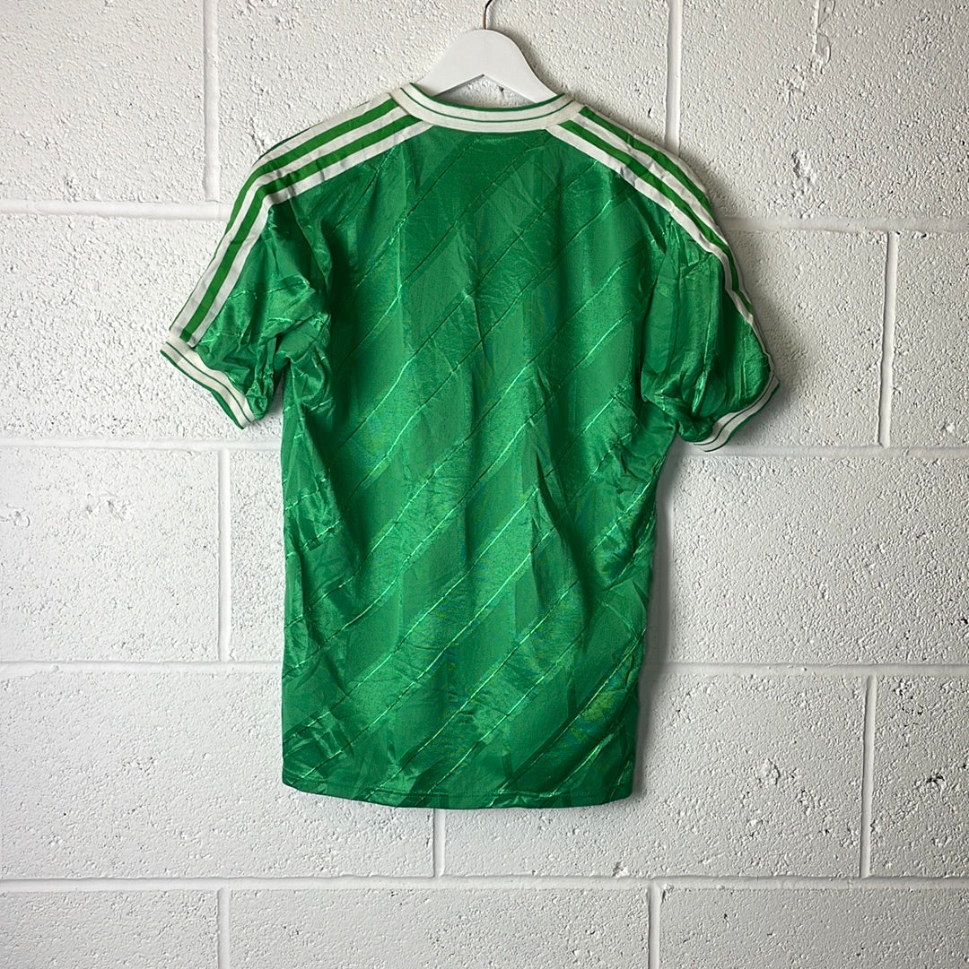 Northern Ireland 1986 World Cup Home Shirt - Large Adult - Vintage 1986 Shirt