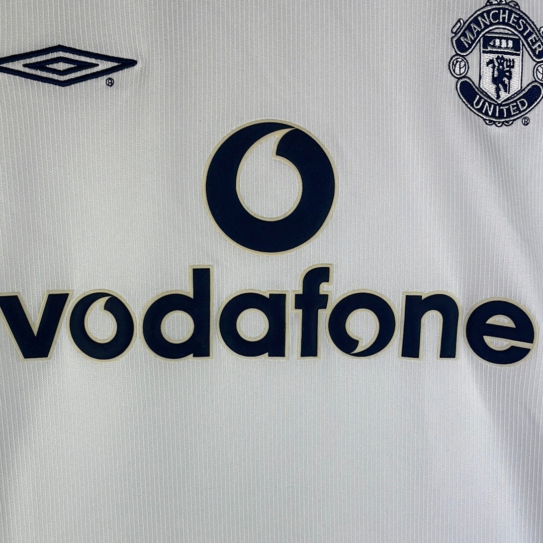 Manchester United 2000/2001 Away Shirt - Youth Extra Large Boys
