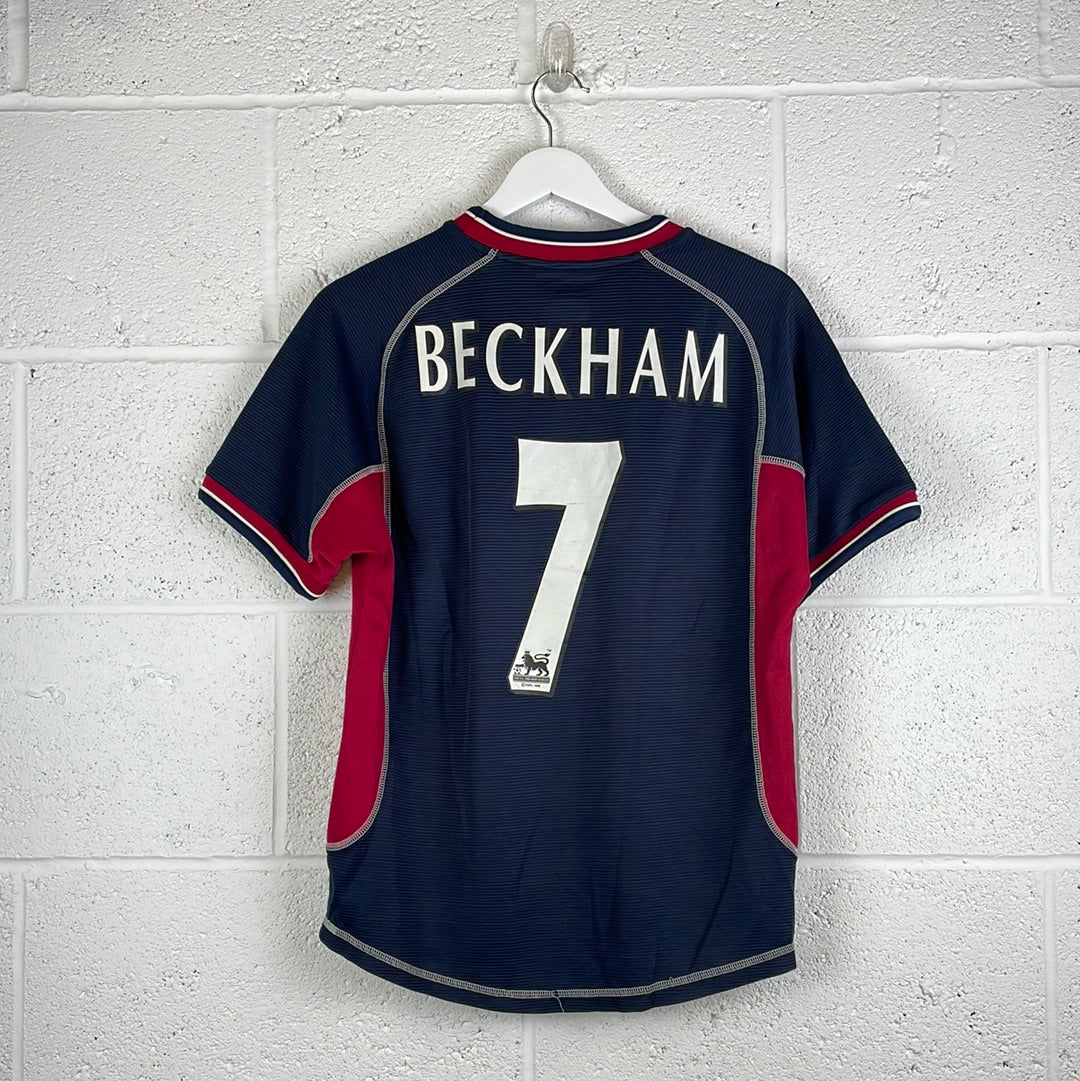 Manchester United 2000/2001 Third Shirt - Beckham 7 - Youth XL