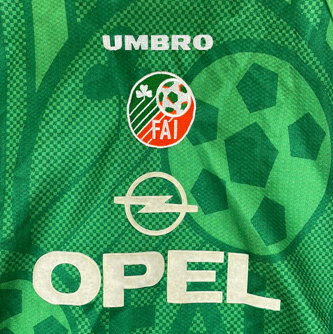 Ireland 1998 Home Shirt - Youth Large - Good Condition - Vintage Shirt
