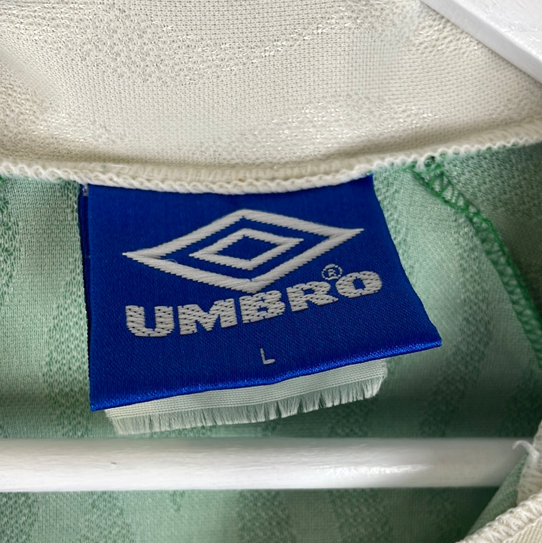 Ireland 1996 Home Shirt - Large Adult Size - Authentic Umbro Shirt
