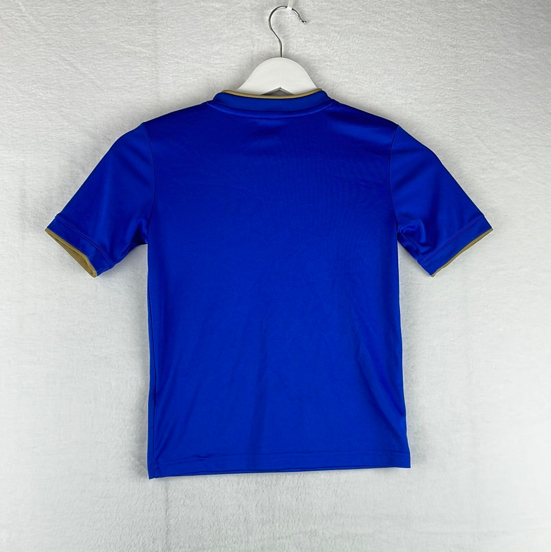 Leicester City 2018/2019 Youth Home Shirt - Age 7 to 8 - Excellent Condition