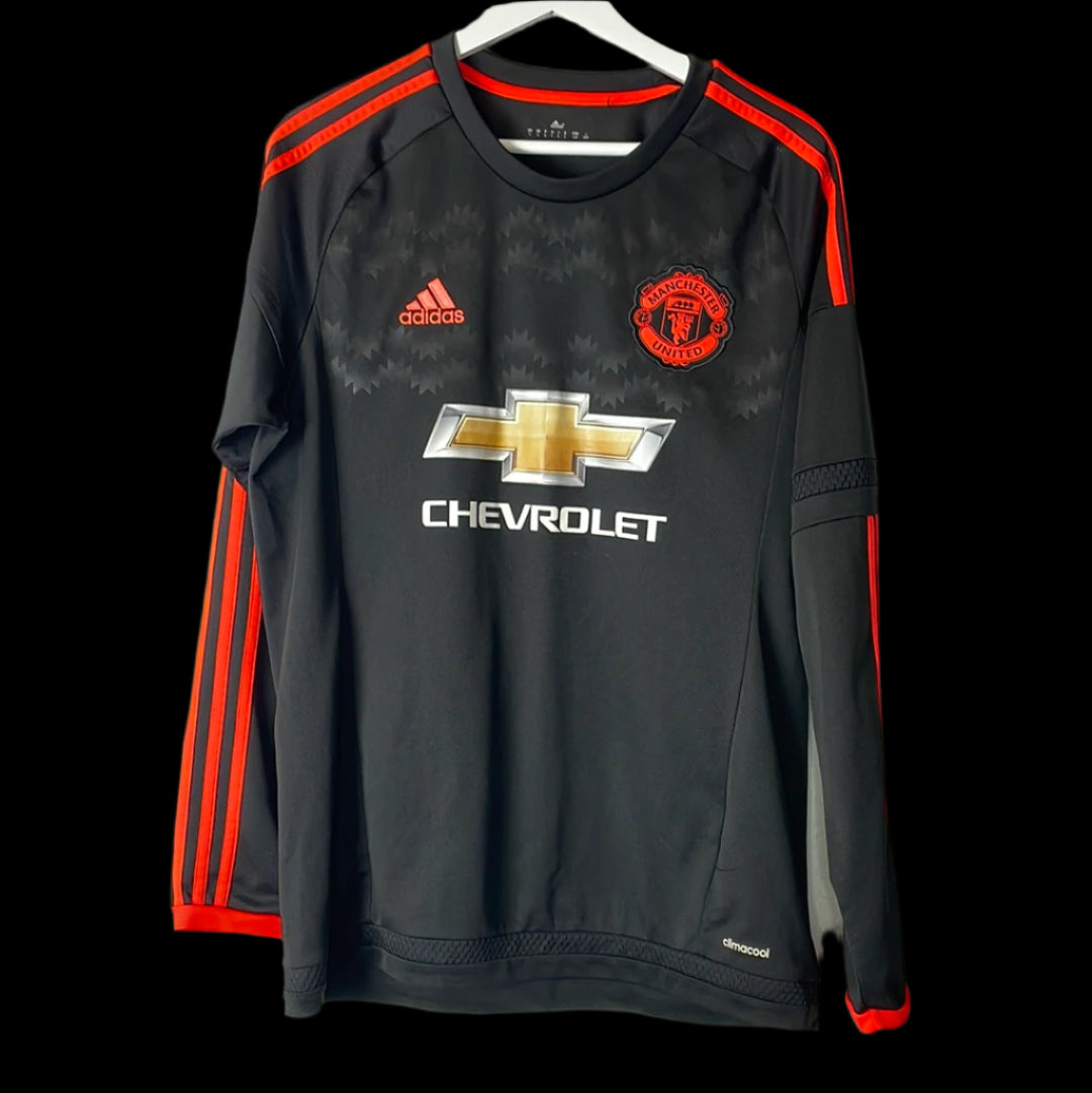 Manchester United 2015/2016 3rd Shirt - Large - Long Sleeve