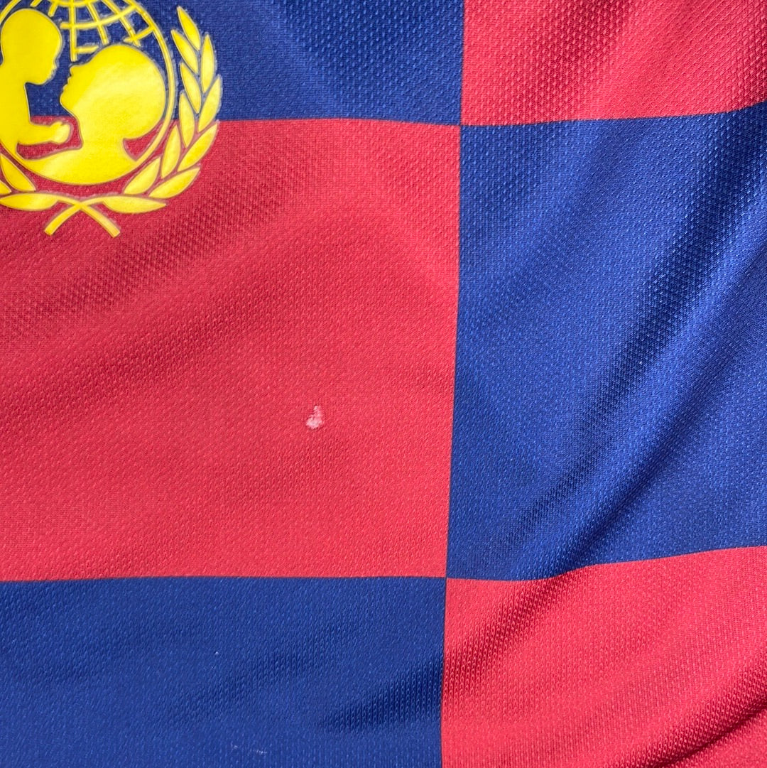 Barcelona 2019/2020 Shirt - Medium - F DE JONG 77