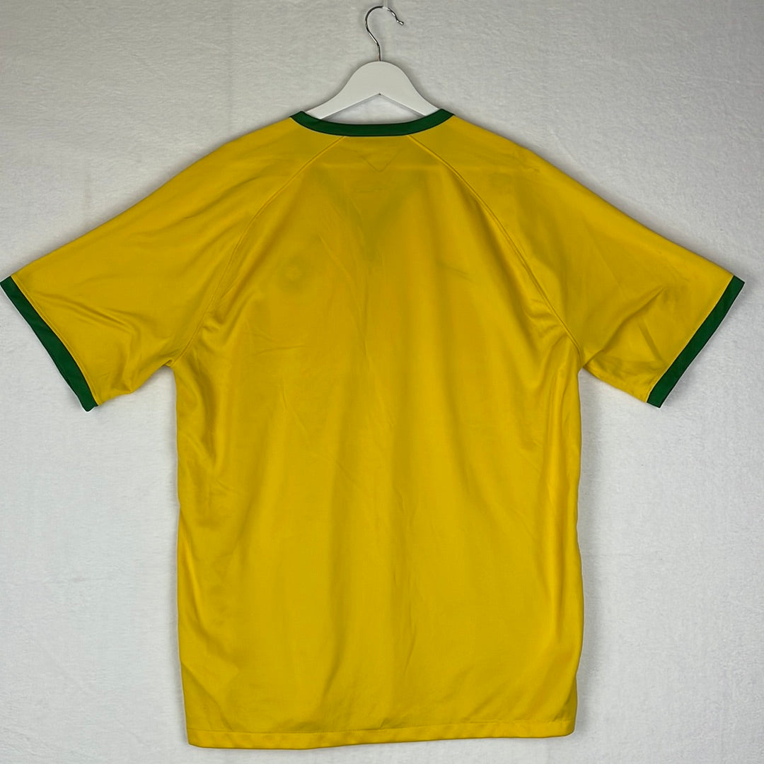 Brazil 2014 Home Shirt - Medium - Very Good Condition