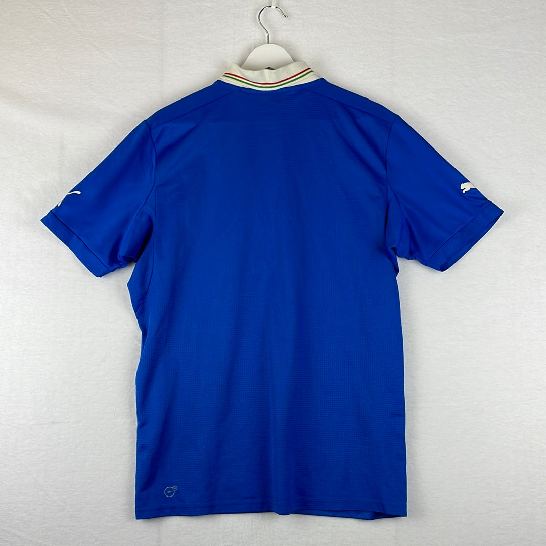 Italy 2012-2013 Home Shirt - Large Adult - Excellent Condition