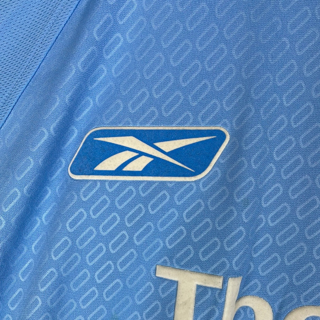 Manchester City 2004/2005 Home Shirt - Large Adult - Excellent Condition - Vintage Reebok