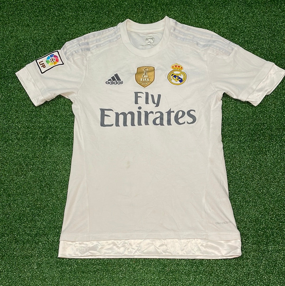 Real Madrid 2015-2016 Home Shirt - Ronaldo 7 - 15/16 - Small Mens - 8/10 - Authentic - Adidas AK2494