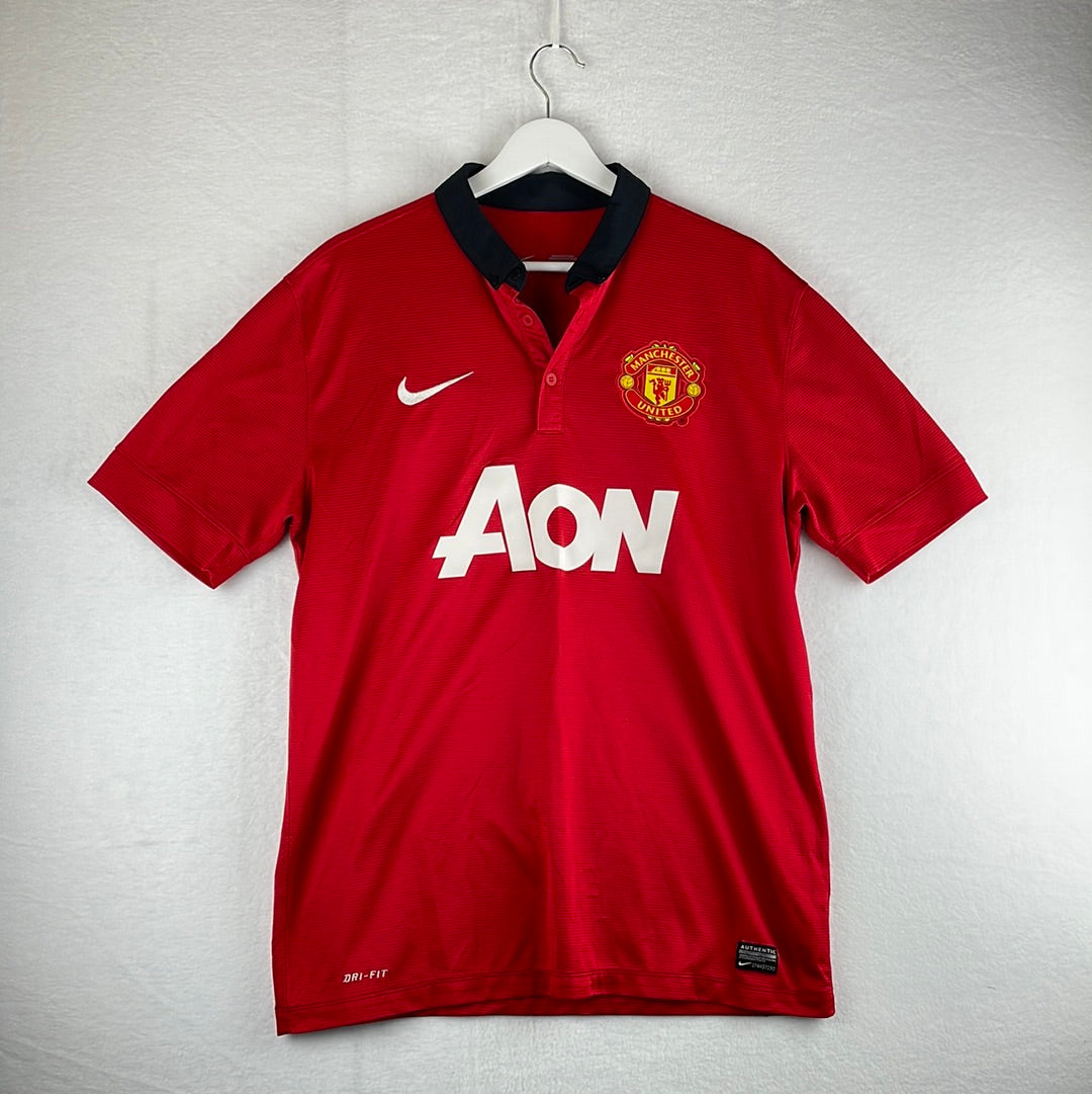 Manchester United 2013/2014 Home Shirt - Van Persie 20 - Large - Excellent Condition
