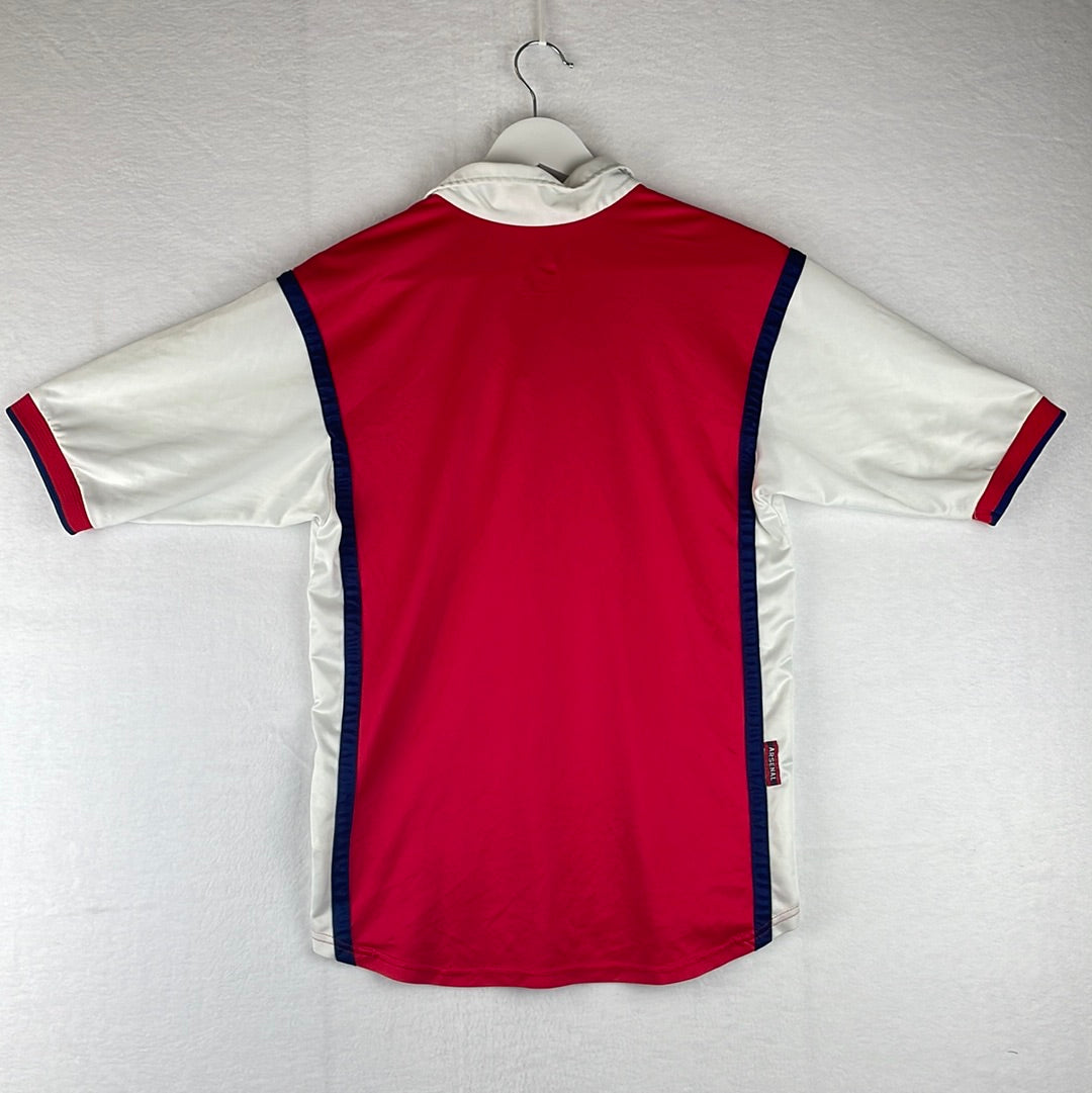 Arsenal 1999/2000 Home Shirt - Youth Extra Large - Very Good Condition