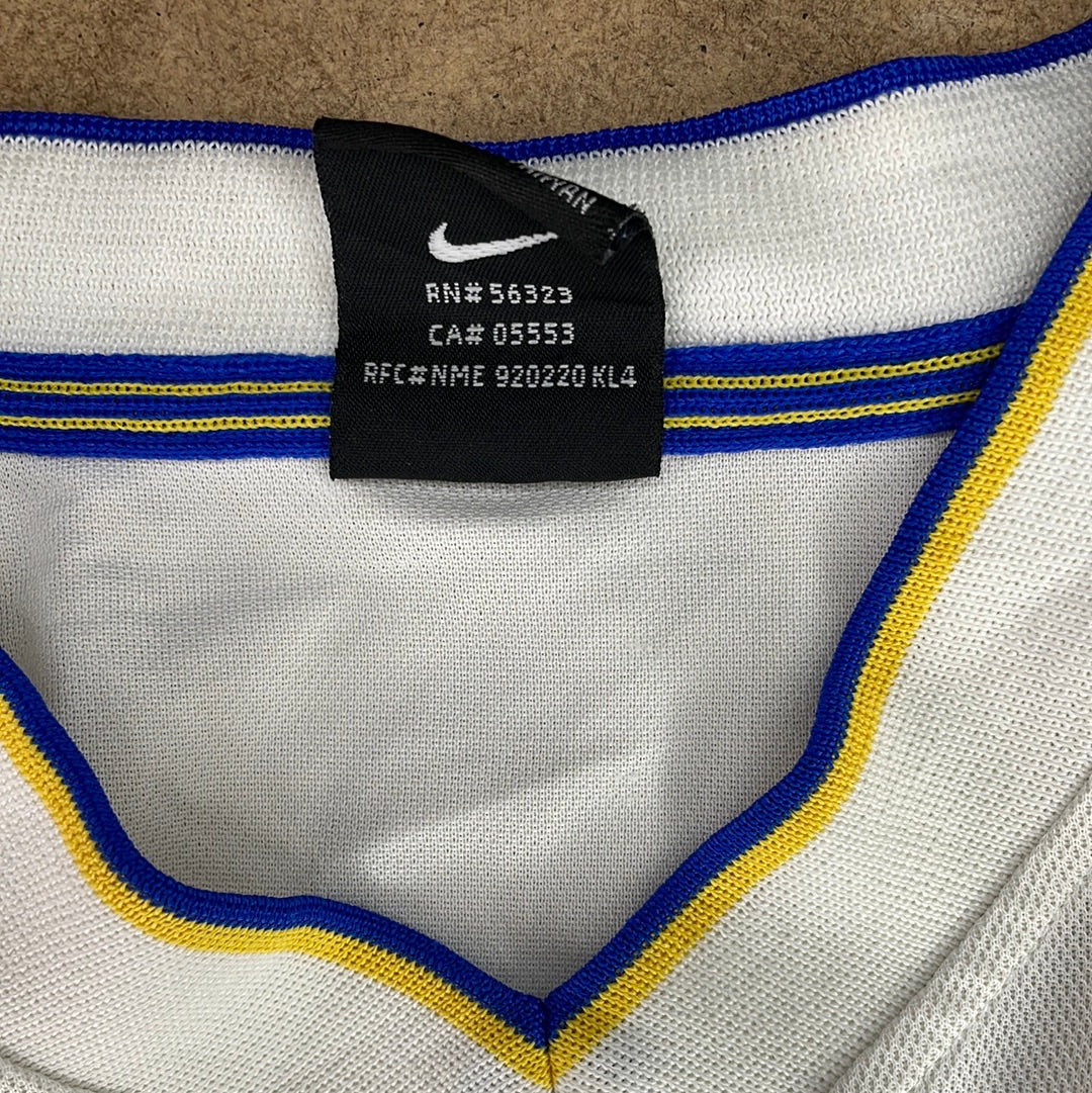 Leeds United 2000/2001 Home Shirt - Small/ Medium - Long Sleeve - Good Condition