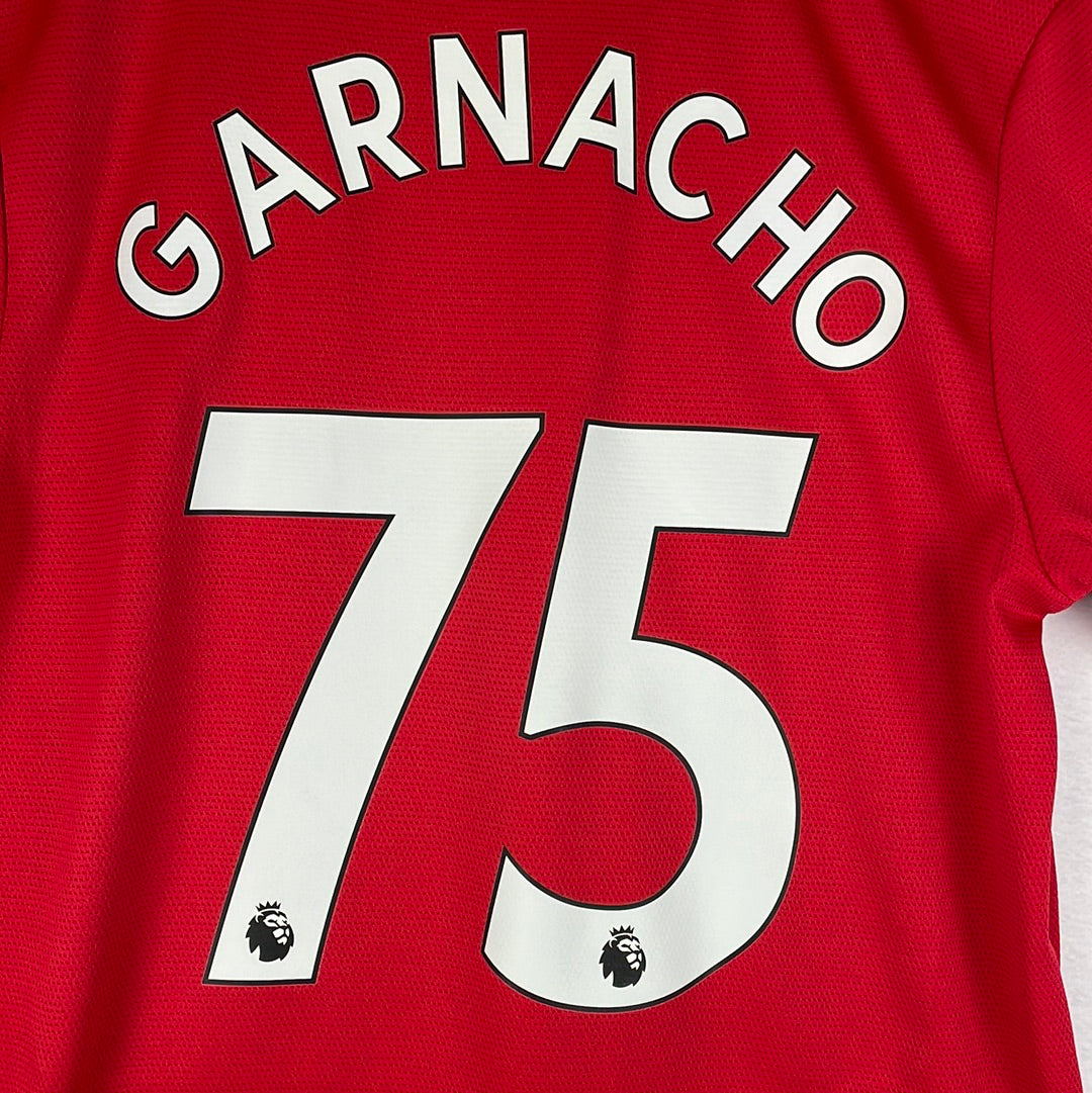 Manchester United 2021-2022 Home Shirt - Garnacho 75