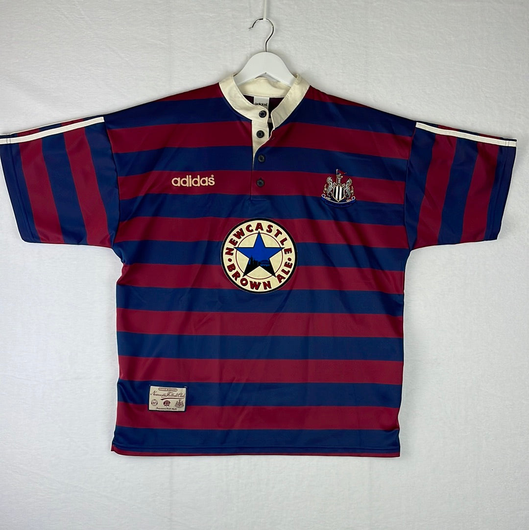 1995/96 Newcastle United Away Vintage Football Shirt / Soccer Jersey