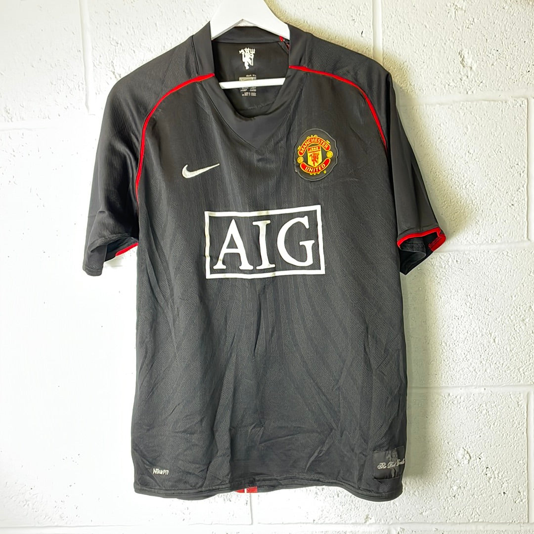 Manchester United 2007/2008 Away Shirt - Large Adult
