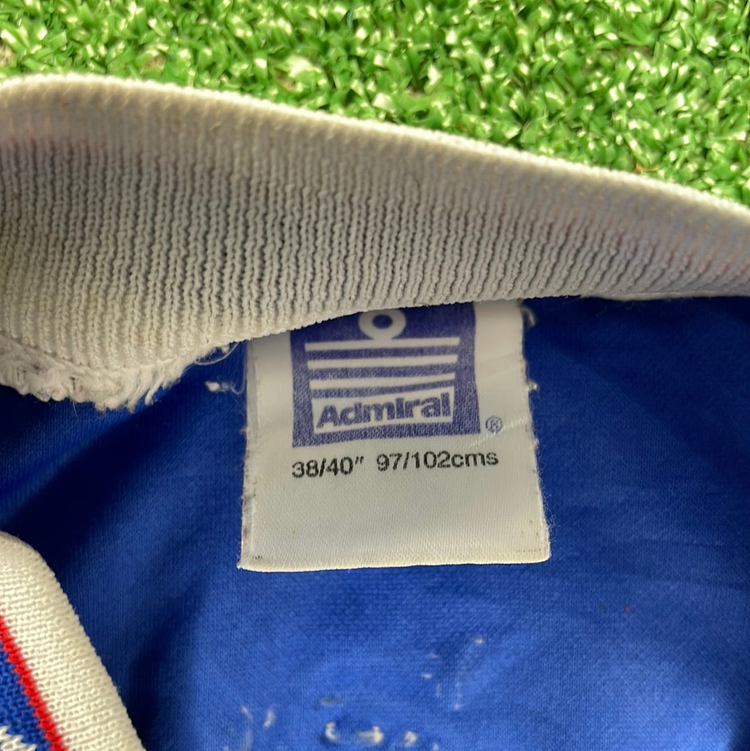 Glasgow Rangers 1990-1991-1992 Home Shirt - Adults - 8/10 Condition - Vintage