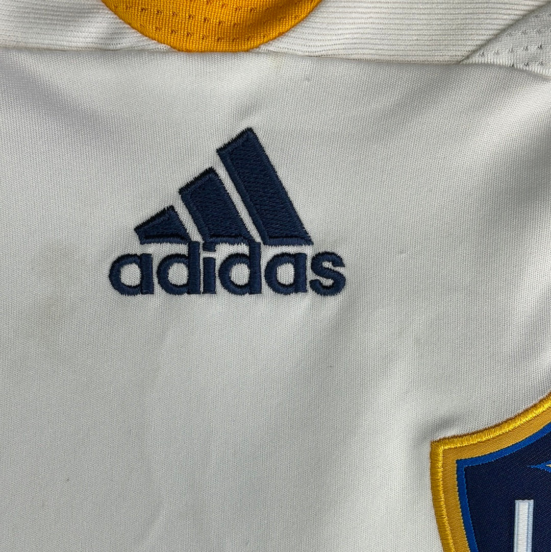 La Galaxy 2007 Home Shirt  - BECKHAM 23 - Small Adult - Authentic - Adidas Code 221745