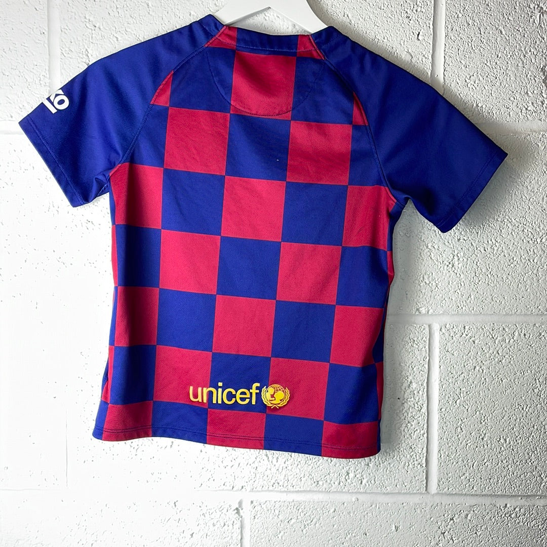 Barcelona 2019-2020 Home Shirt Junior - Age 7-8 - Excellent Condition - Nike AO3052-456
