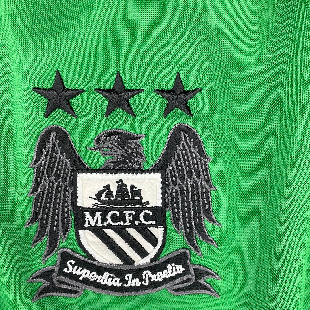 Manchester City Signed Goalkeeper Shirt By Alex Williams - Umbro City Shirt