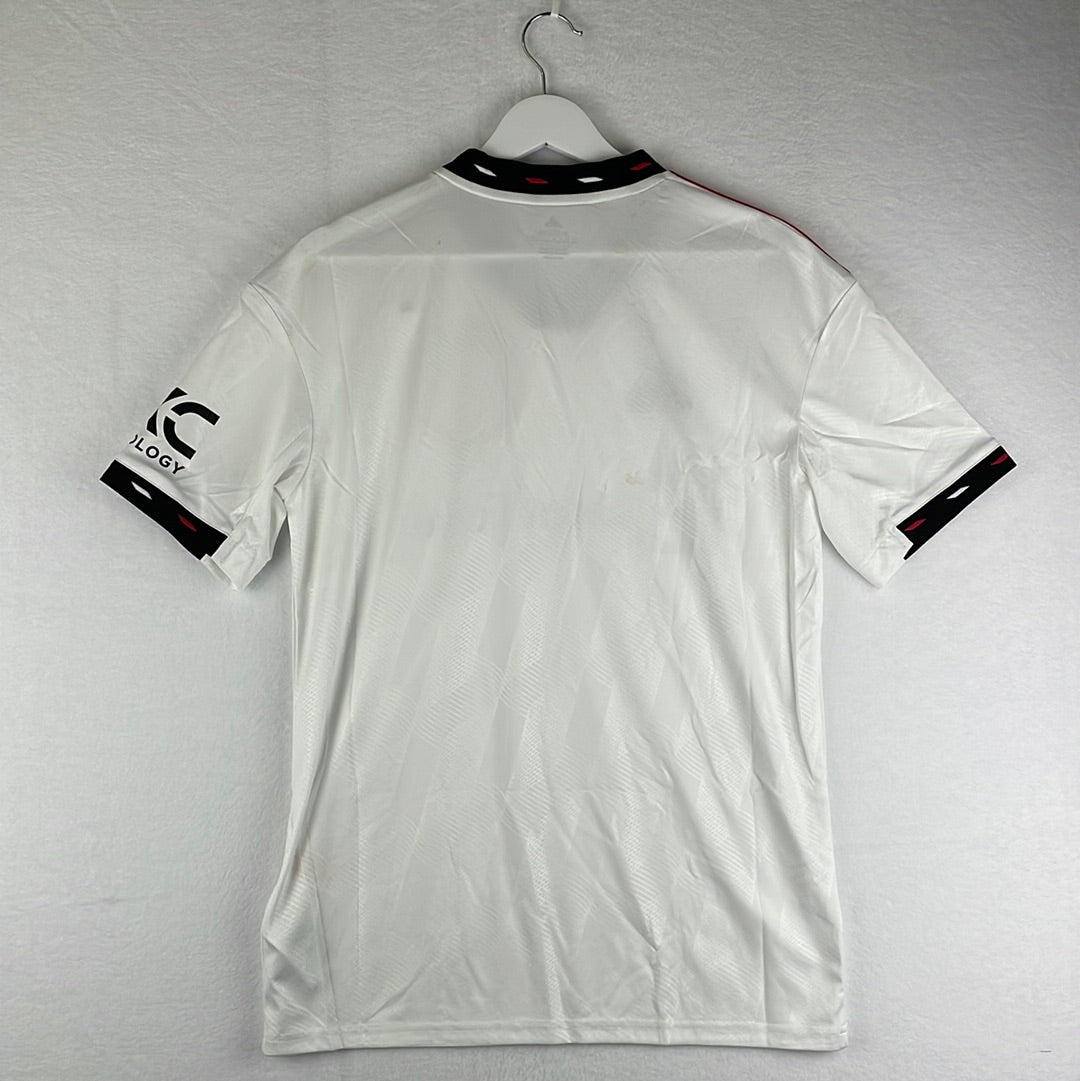 Manchester United 2022/2023 Youth Away Shirt - Age 15-16 - Authentic Shirt