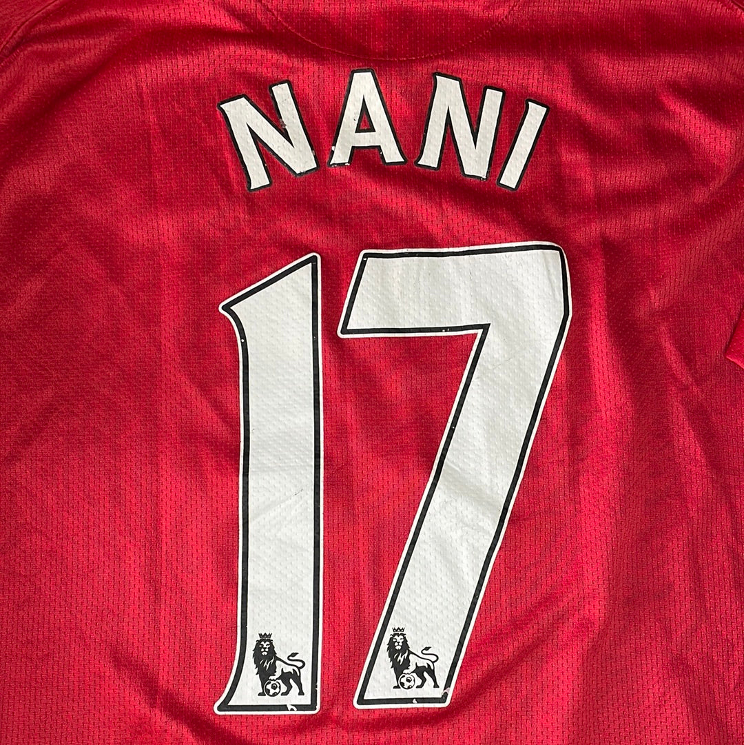 Manchester United 2007/2008 Home Shirt - Large - Long Sleeve - Vintage Nike Shirt