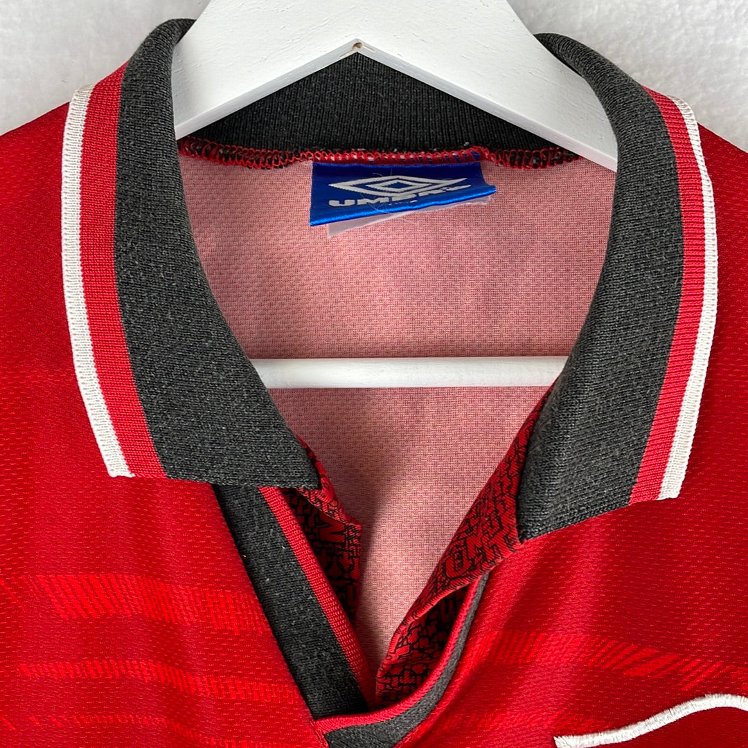 Manchester United 1994/1995 Home Shirt - 2XL - CANTONA 7 - Excellent Condition