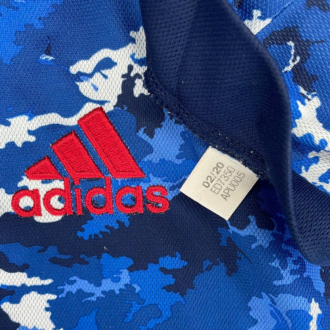 Japan 2020 Home Shirt - Medium - Excellent Condition - Adidas ED7350