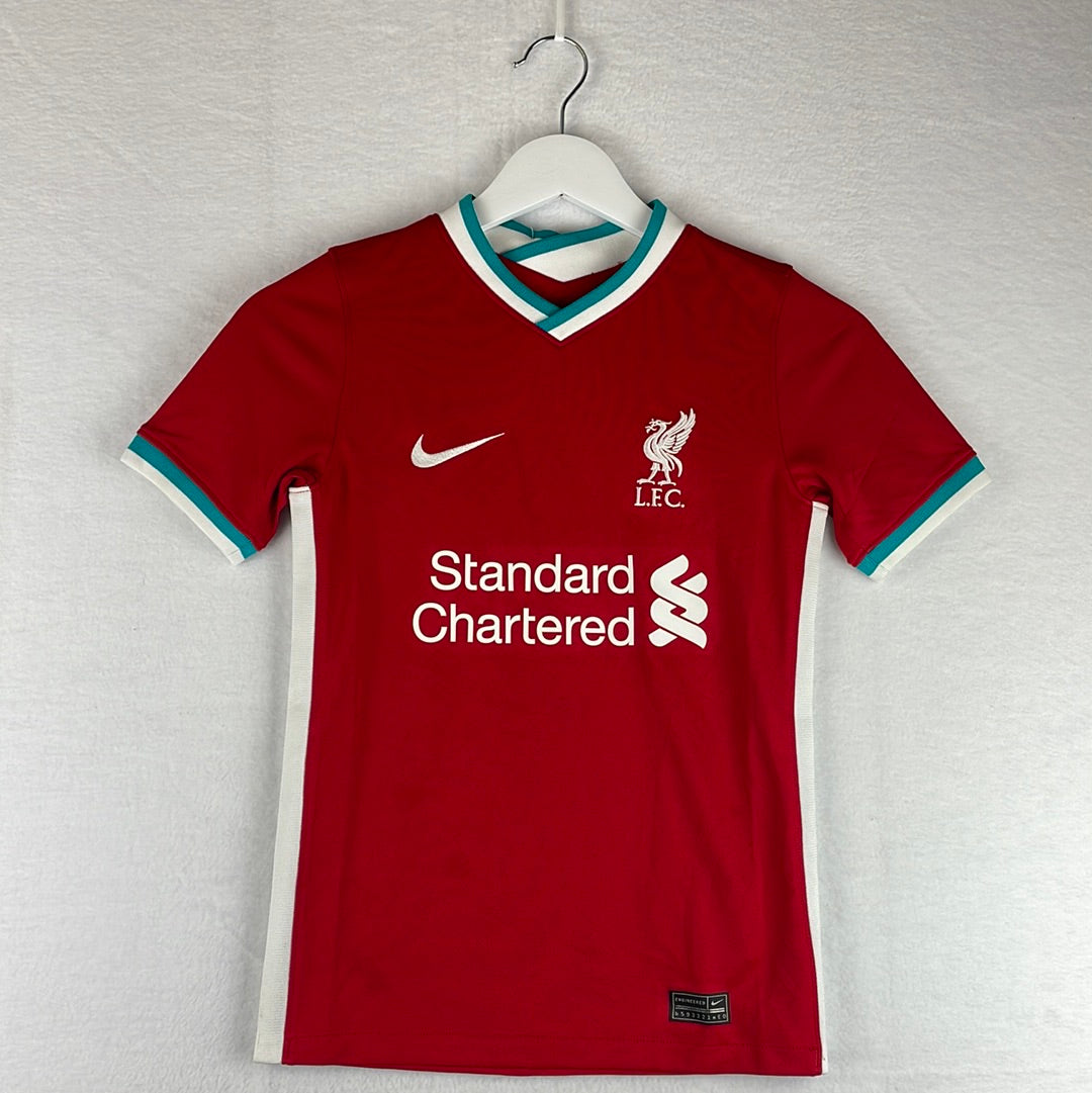 Liverpool 2020/2021 Home Shirt Youth Age 7-8 New With Tags Nike Shirt