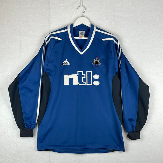 Newcastle United 2001/2002 Away Shirt - Medium Adult - Long Sleeve