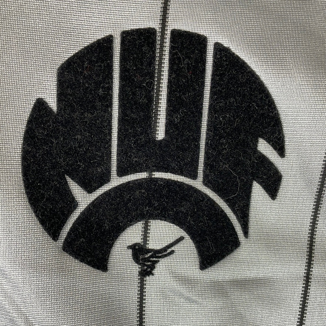 1983 NUFC felt badge on the shirt