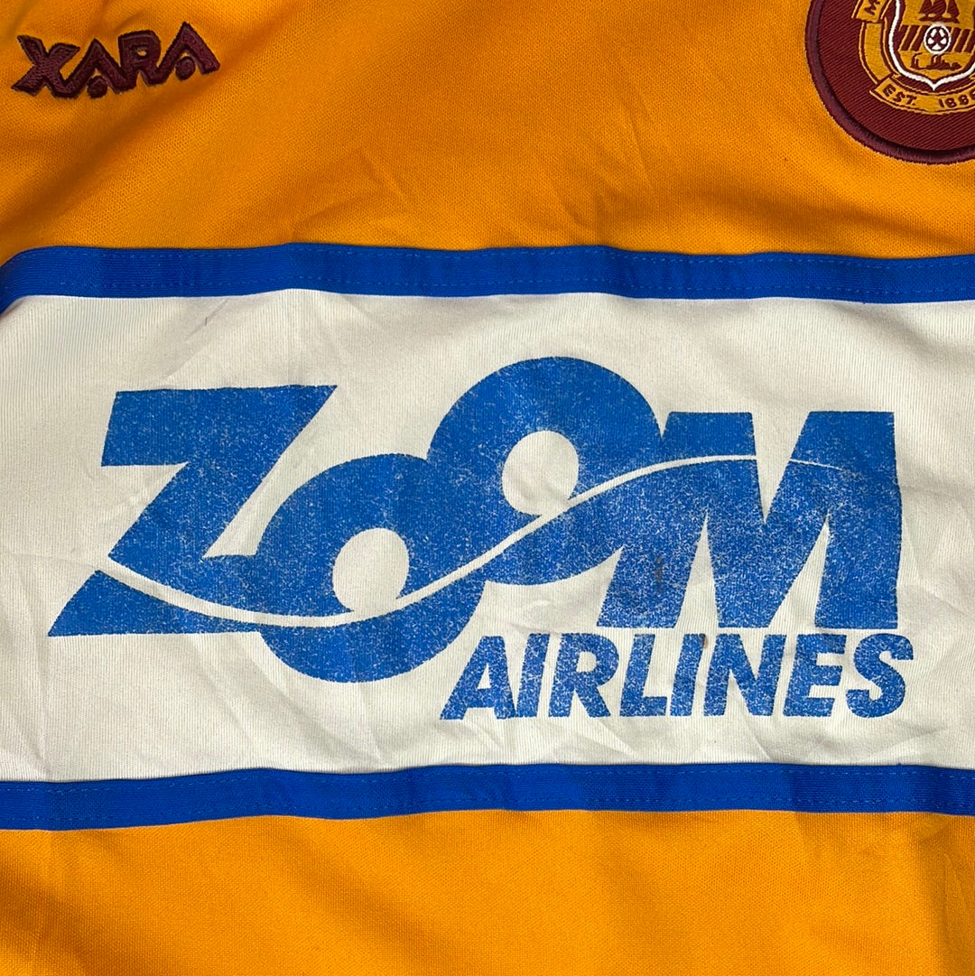Motherwell 2002/2003 Home Shirt - Medium Adult - Vintage Motherwell Shirt