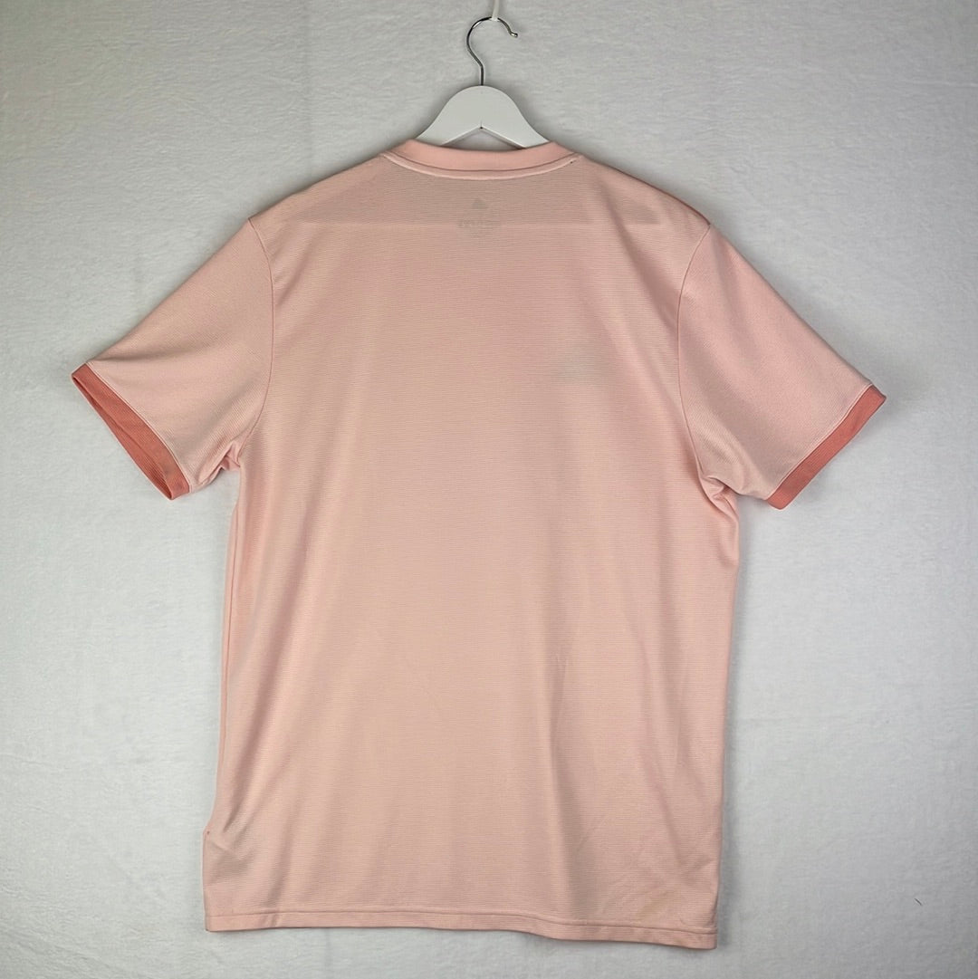 Manchester United 2018/2019 Away Shirt - Pink MUFC Shirt - Adidas CG0038