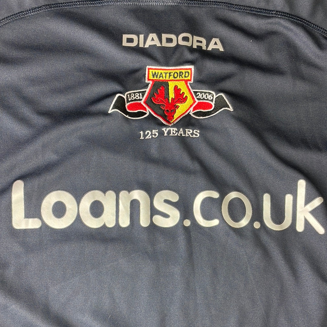 Watford 2006/2007 Away Shirt - Medium - Immaculate Condition - 125 Anniversary Shirt