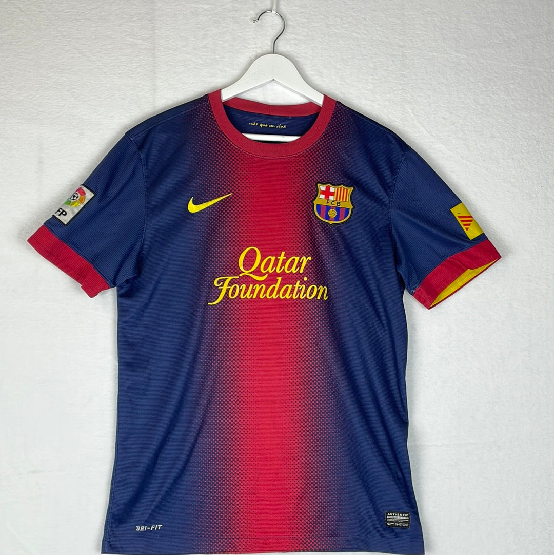 NIKE LIONEL MESSI FC BARCELONA YOUTH HOME JERSEY 2012/13 –