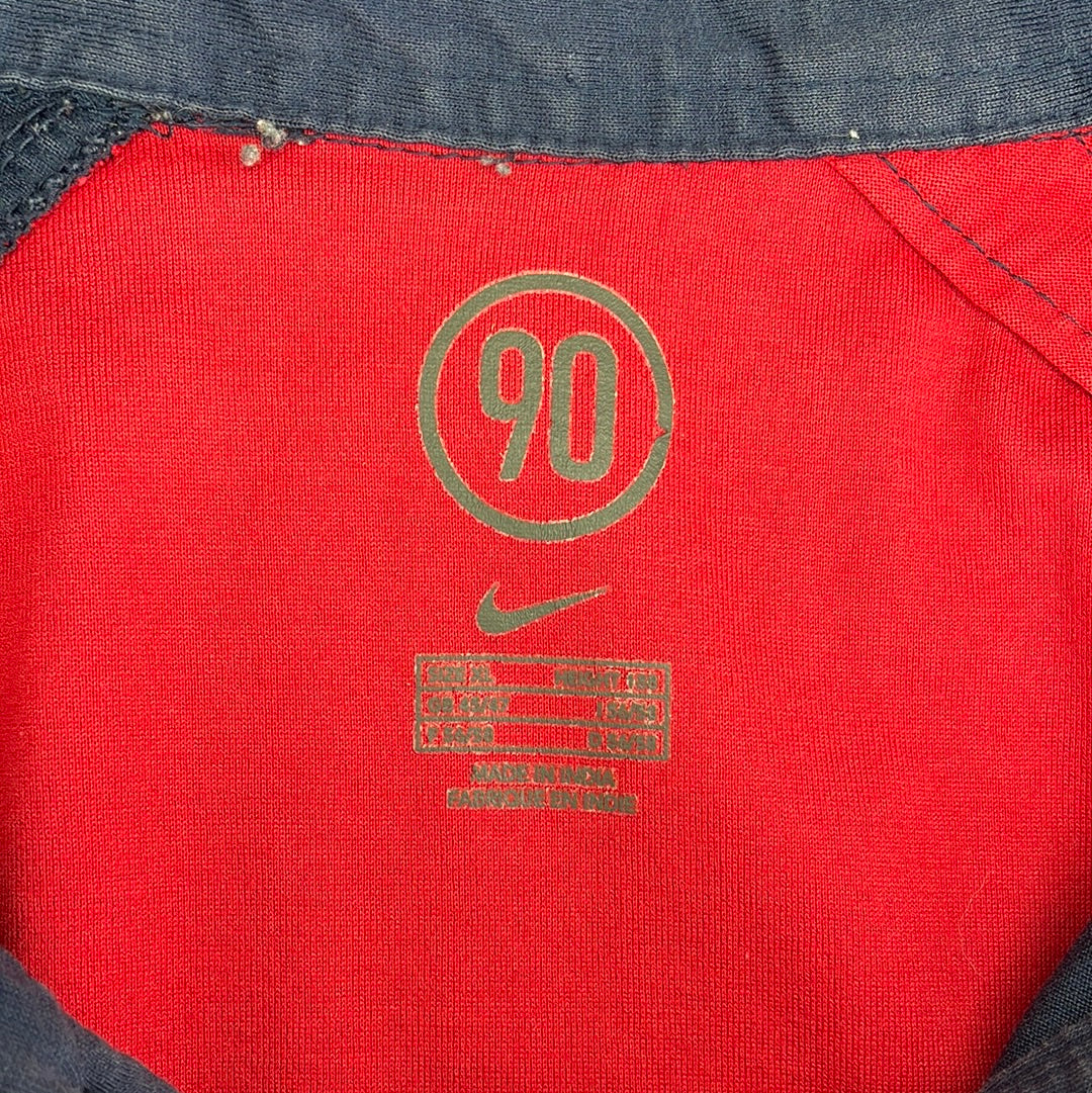 Vintage Arsenal T90 Polo Shirt - Extra Large Adult - Very Good Condition
